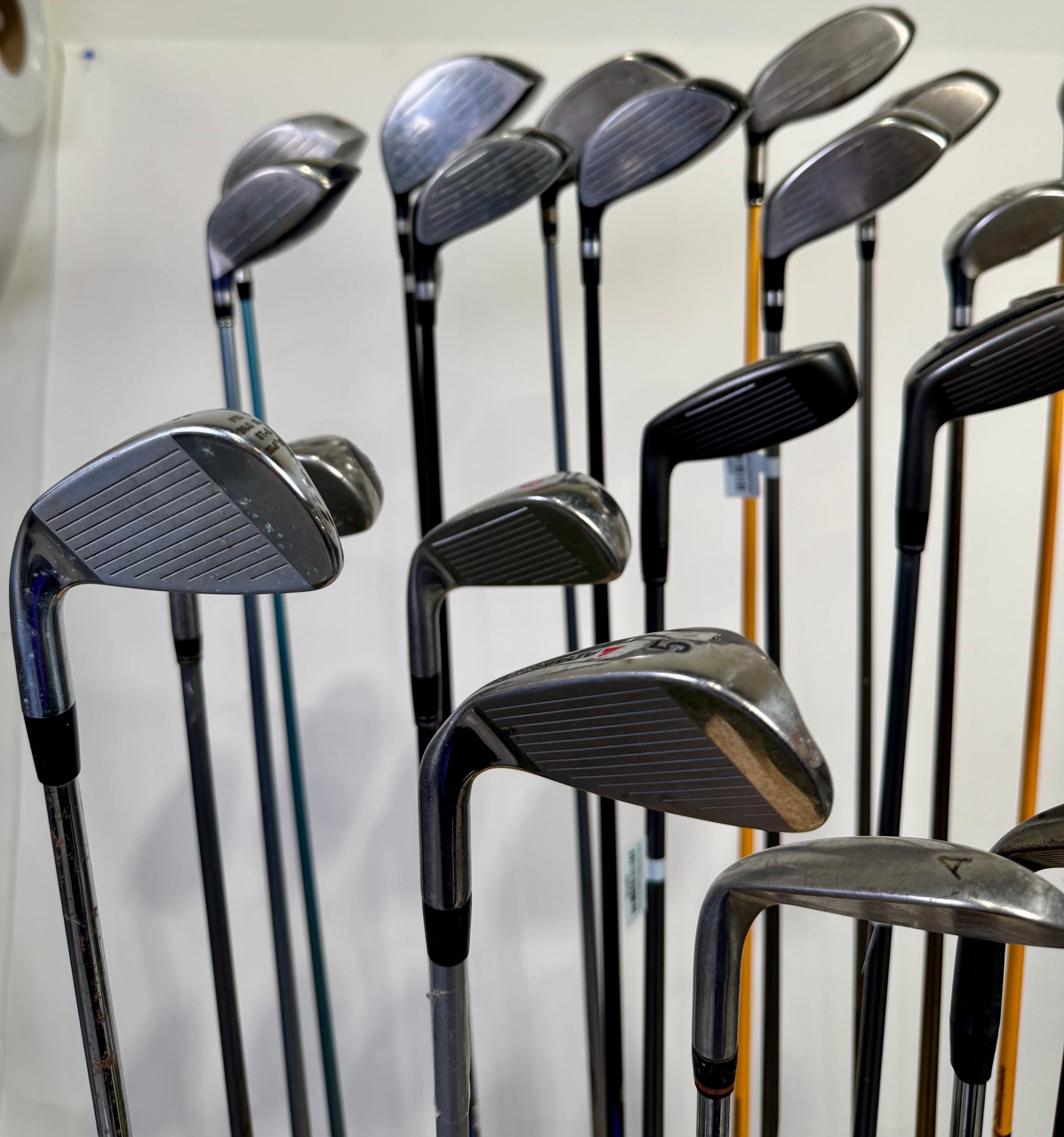 Wholesale Lot of 24 Golf Clubs - Drivers, Woods, Hybrids and Single Irons-Next Round