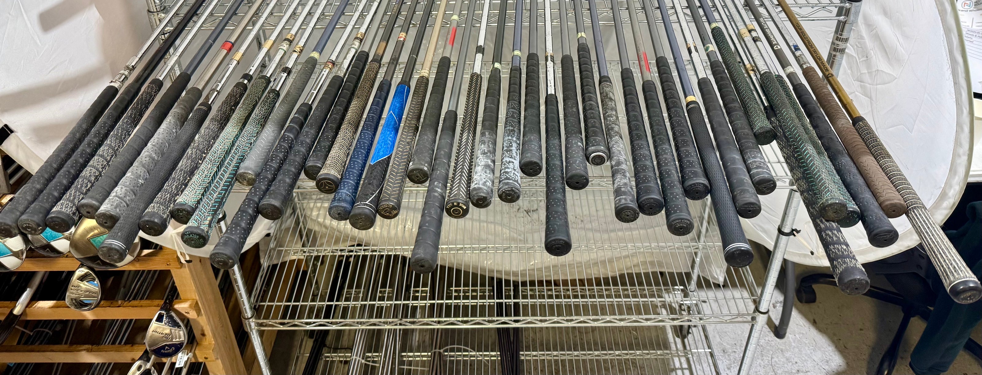 Wholesale Lot of 40 Golf Clubs - Cobra & TaylorMade- Drivers & Woods-Next Round