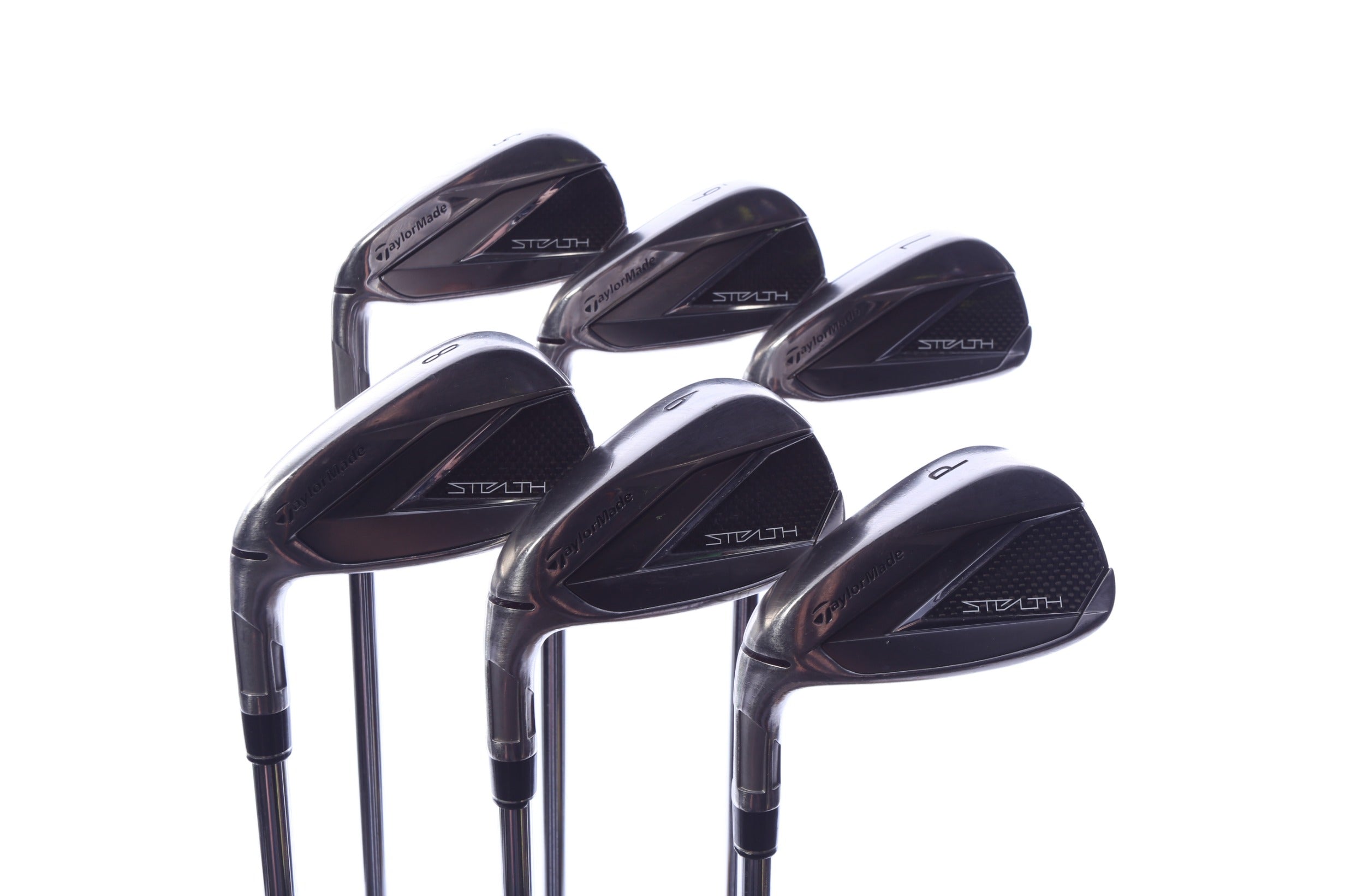 Used TaylorMade STEALTH Iron Set - Left-Handed - 5-PW - Regular Flex-Next Round