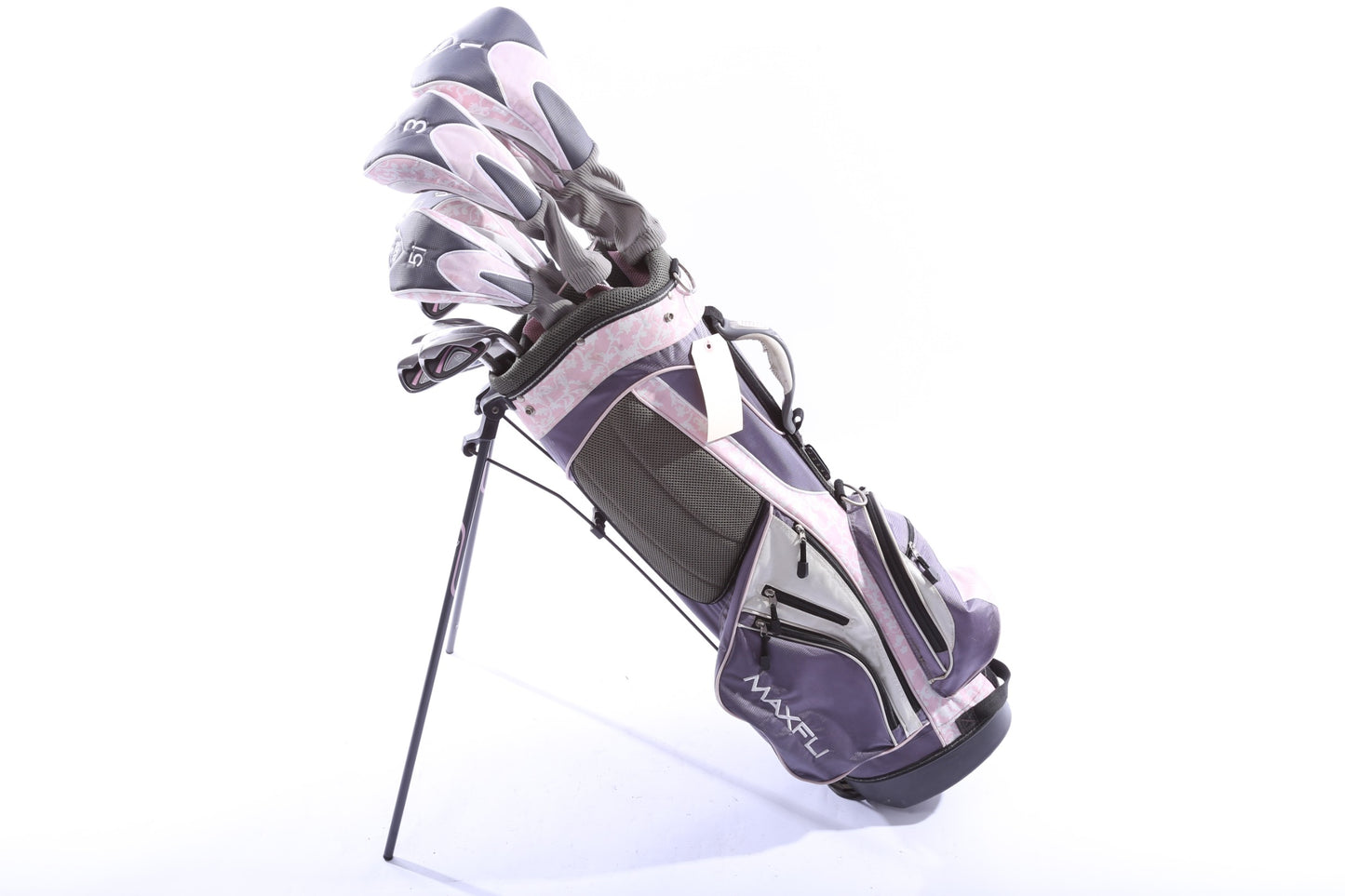 Used MaxFli Black Max Complete Set - Right-Handed - 1W, 3W, 5W, 4H, 5H, 6-PW, Putter - Ladies Flex-Next Round