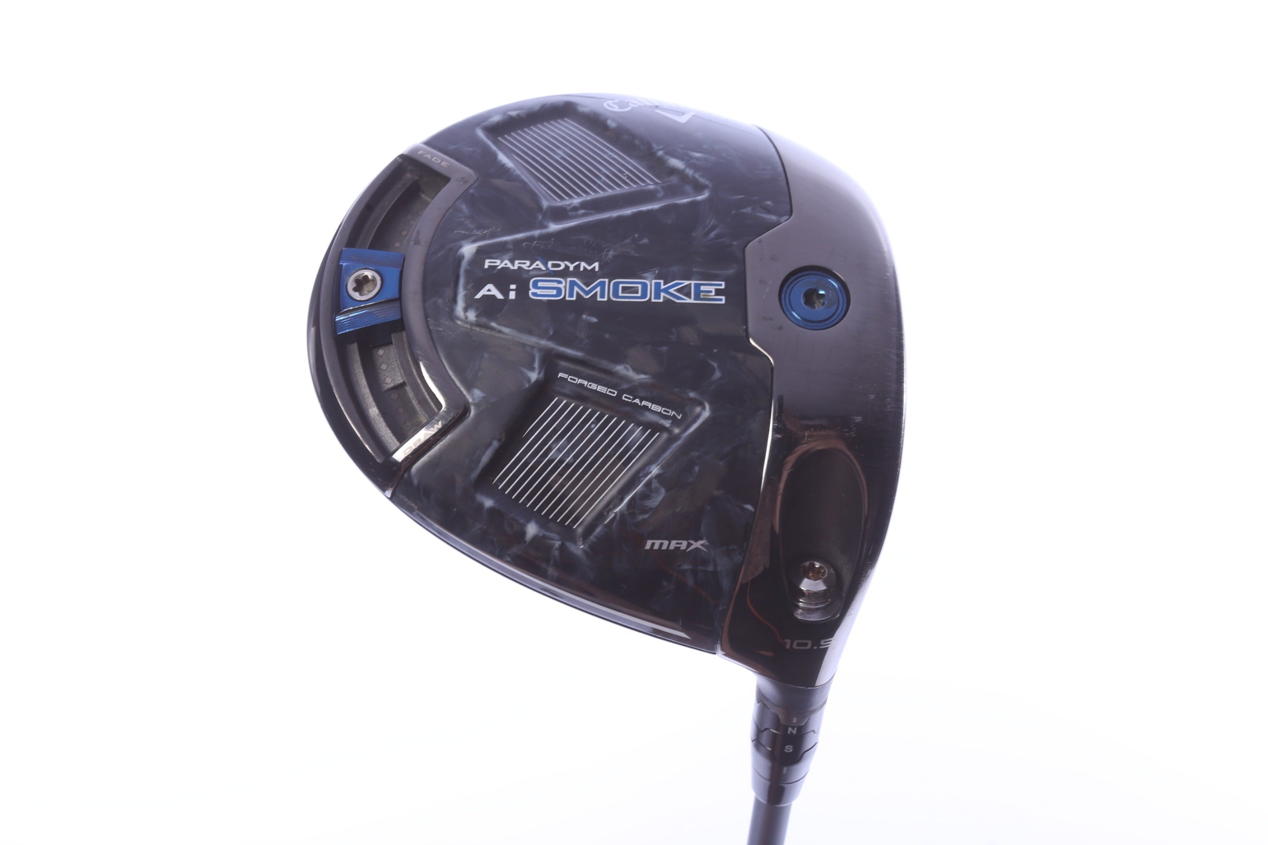 Used Callaway Paradym Ai Smoke MAX Driver - 10.5 Degrees - Stiff Flex Project X Denali - Right-Handed