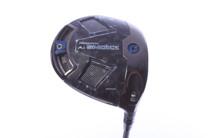 Used Callaway Paradym Ai Smoke MAX Driver - 10.5 Degrees - Stiff Flex Project X Denali - Right-Handed