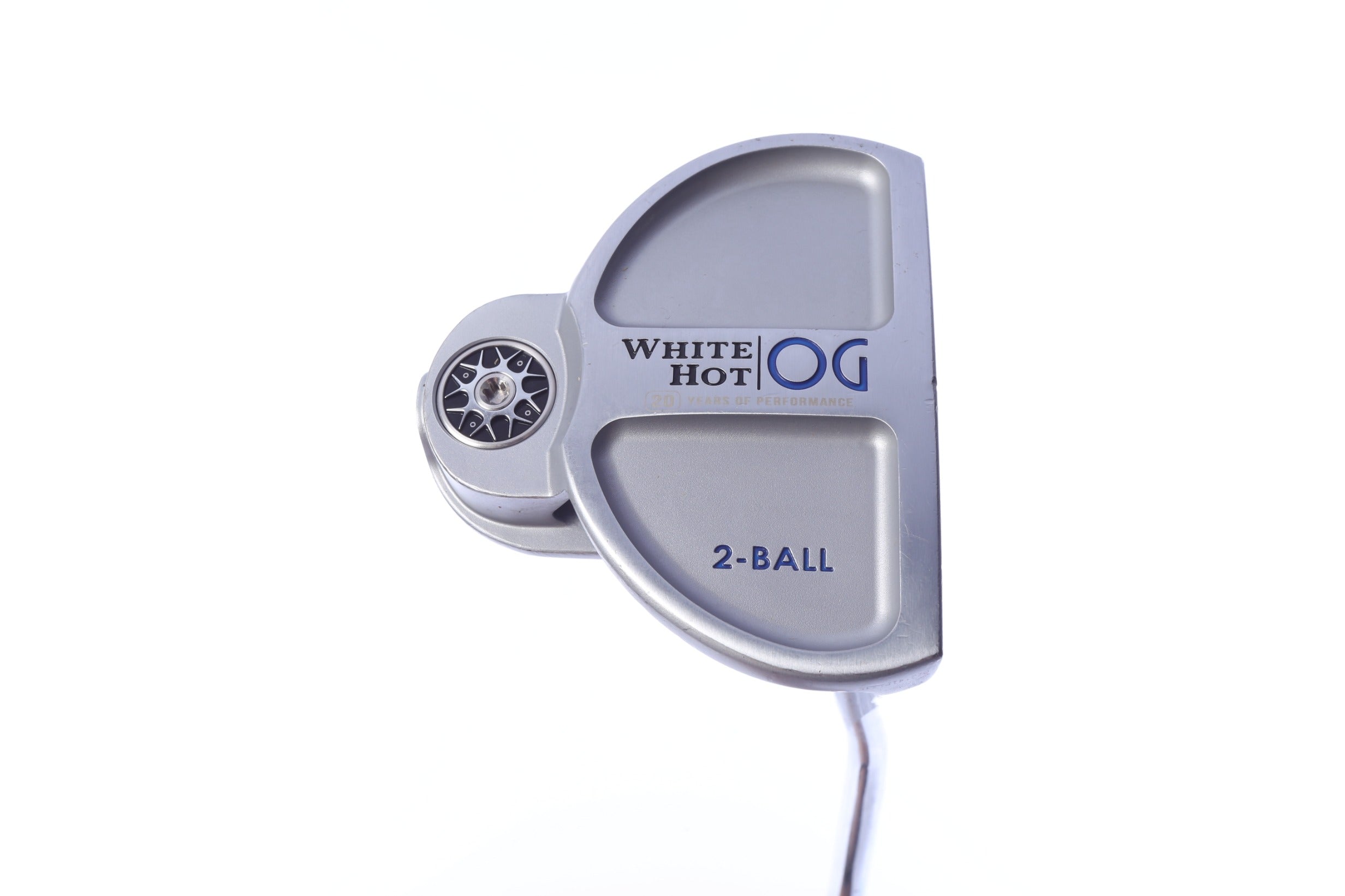 Used Odyssey White Hot OG 2 Ball Putter - Right-Handed - 32.5 in - Mallet