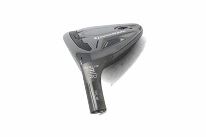 Used TaylorMade Qi35 MAX Rescue 3H - HEAD ONLY - Left-Handed - 20 Degrees