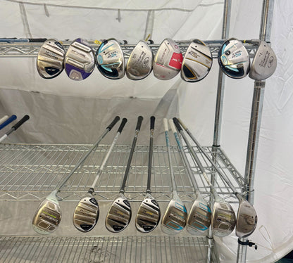Wholesale Lot of 30 Golf Clubs - Cobra Hybrids & Woods-Next Round