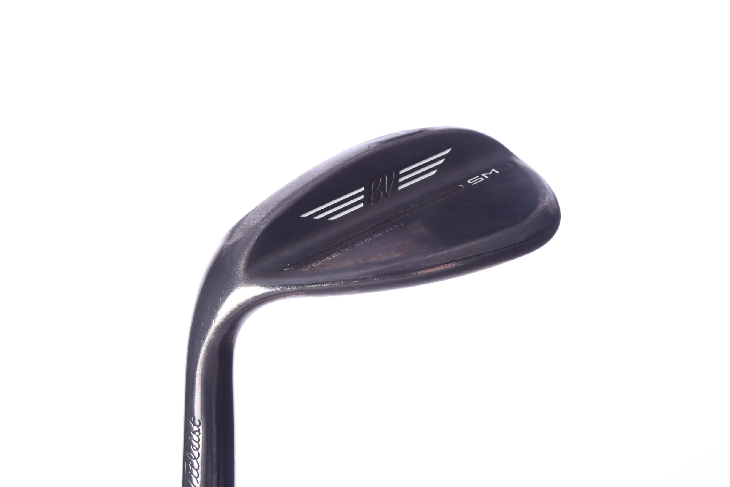 Used Titleist Vokey SM9 Brushed Steel Lob Wedge - Left-Handed - 60 Degrees - Wedge Flex-Next Round