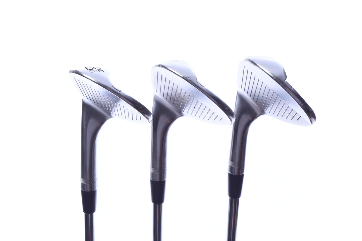 Used Titleist Vokey SM8 Tour Chrome Wedge Set - Right-Handed - 50*, 54*, 60* - Regular Flex