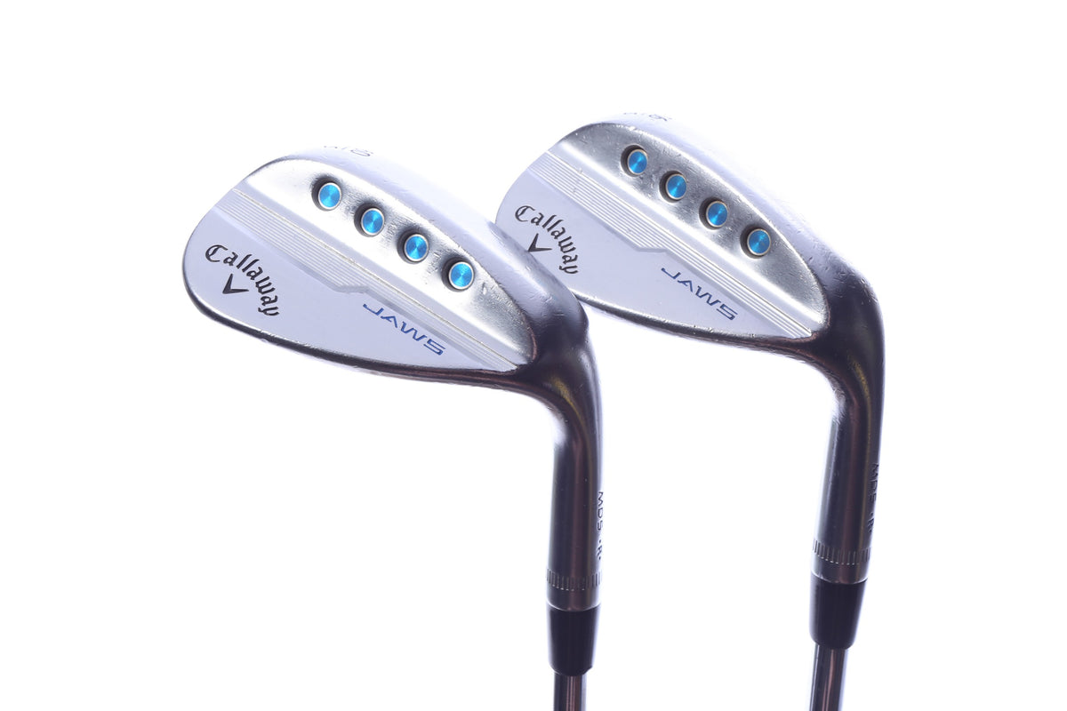 Used Callaway JAWS MD5 Chrome Wedge Set - Right-Handed - 56*, 60* - Wedge Flex