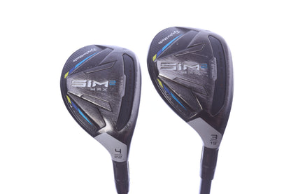 Used TaylorMade SIM2 MAX Rescue Hybrid Set - Right-Handed - 3H, 4H - Regular Flex