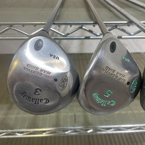 Wholesale Lot of 20 Golf Clubs - Callaway Big Bertha Warbird Fairway Woods-Next Round
