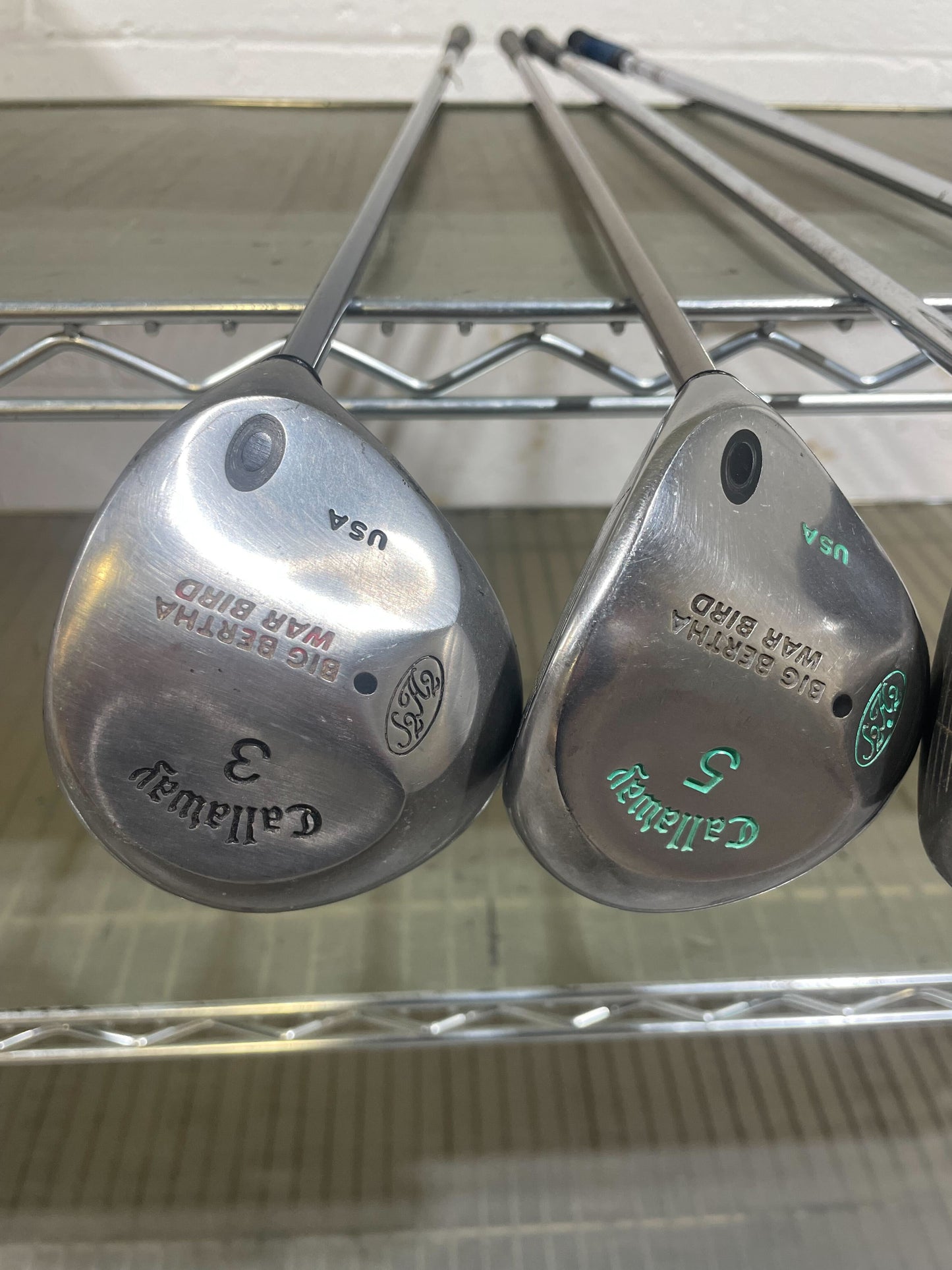 Wholesale Lot of 20 Golf Clubs - Callaway Big Bertha Warbird Fairway Woods-Next Round