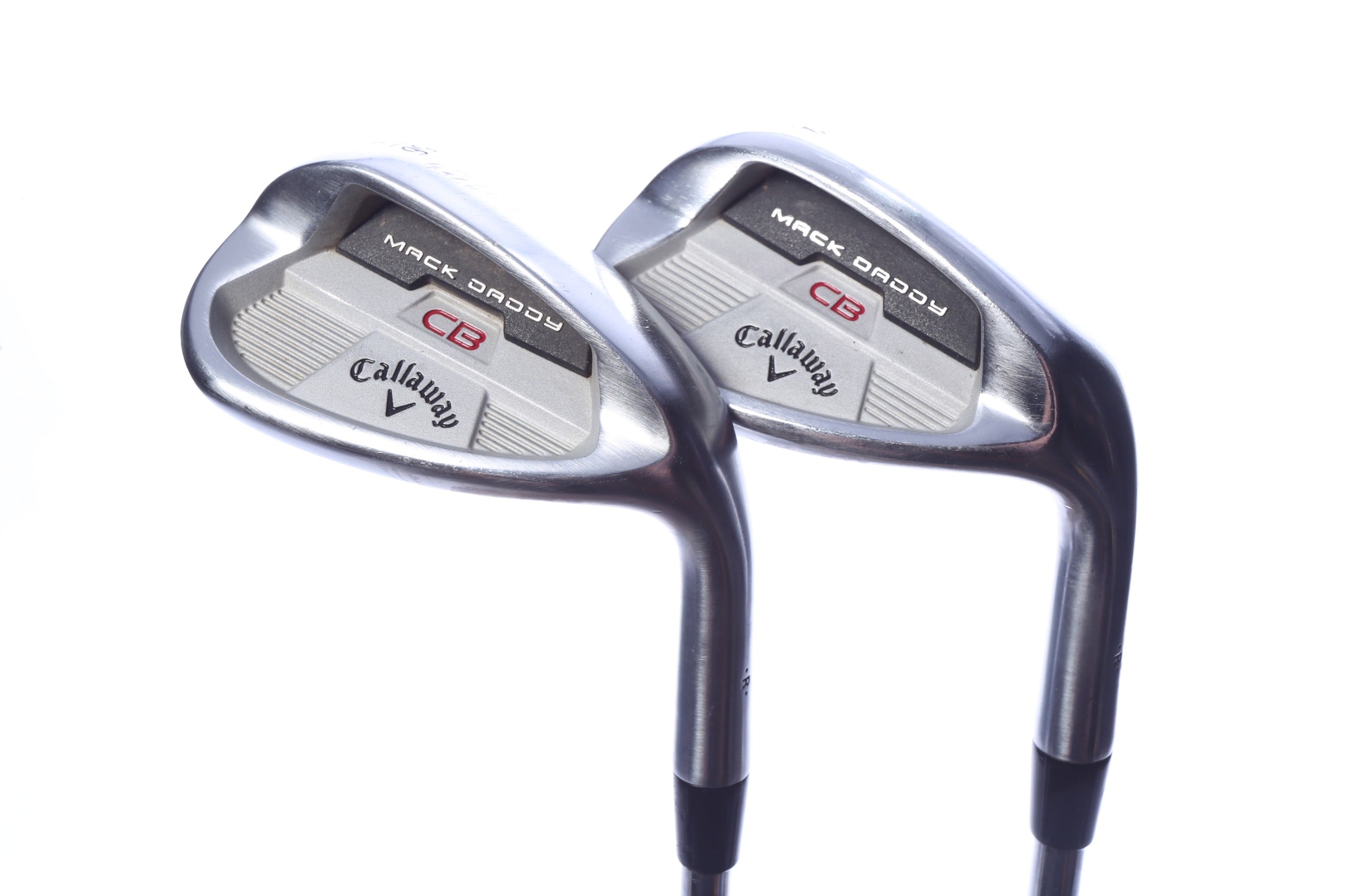 Used Callaway Mack Daddy CB Wedge Set - Right-Handed - 52*, 56* - Wedge Flex