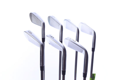 Used Titleist 2023 T100 Iron Set - Left-Handed - 4-PW - Stiff Flex