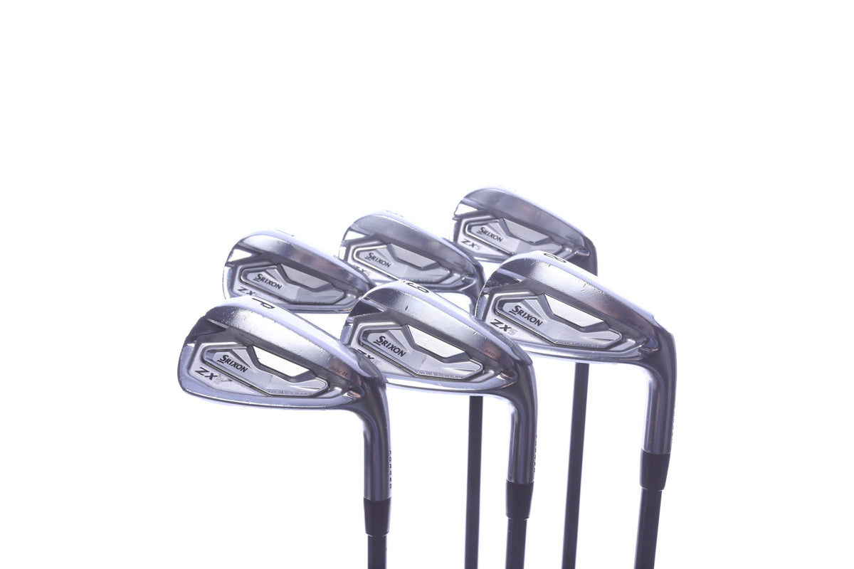 Used Srixon ZX5 MKII Iron Set - Right-Handed - 5-PW - Seniors Flex