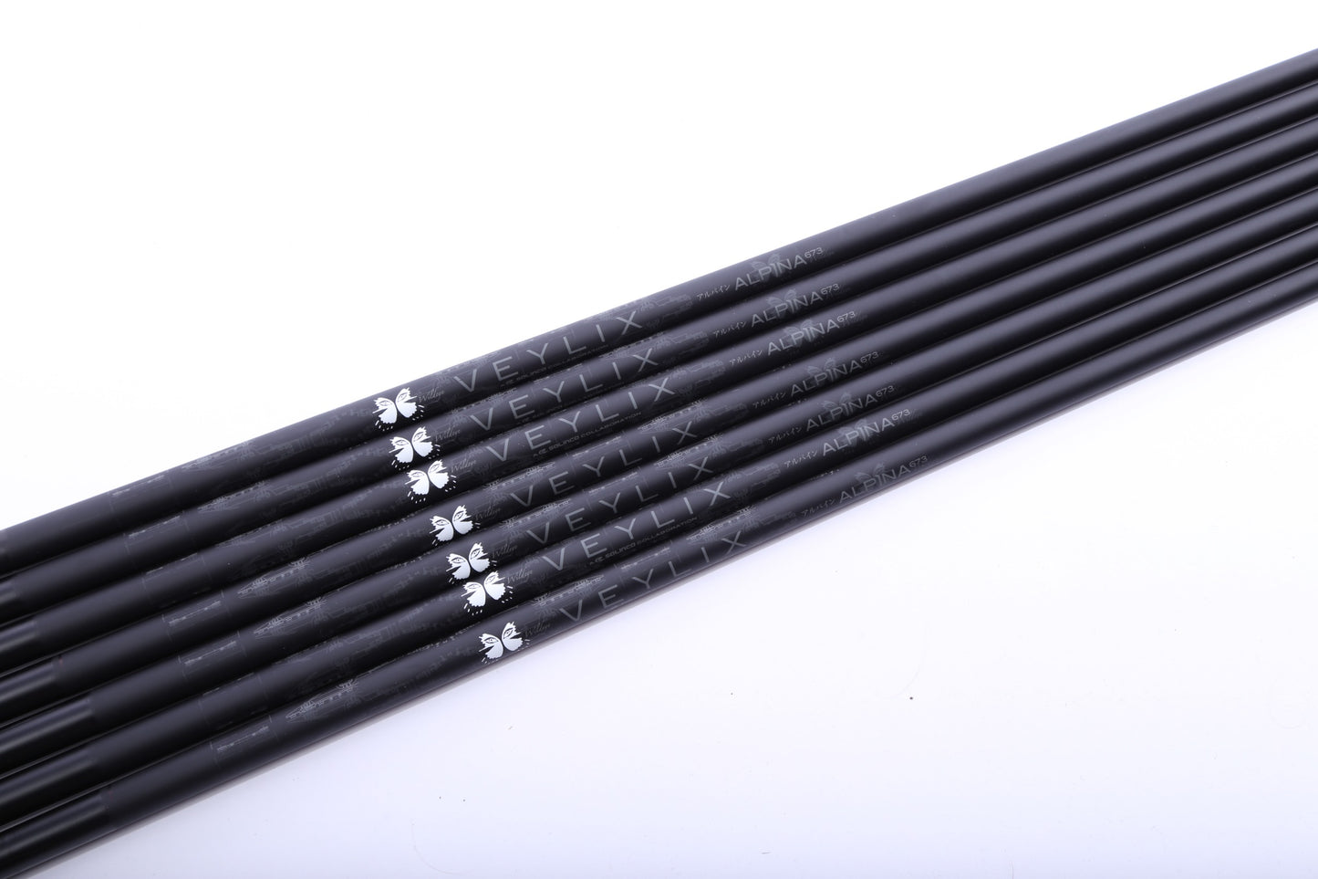 Used Veylix Alpina Iron Stiff Graphite Iron Shaft Set 40"-Next Round