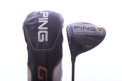 Used Ping G400 Max Driver - 10.5 Degrees - Soft Regular Flex Ping Alta Cb - Left-Handed