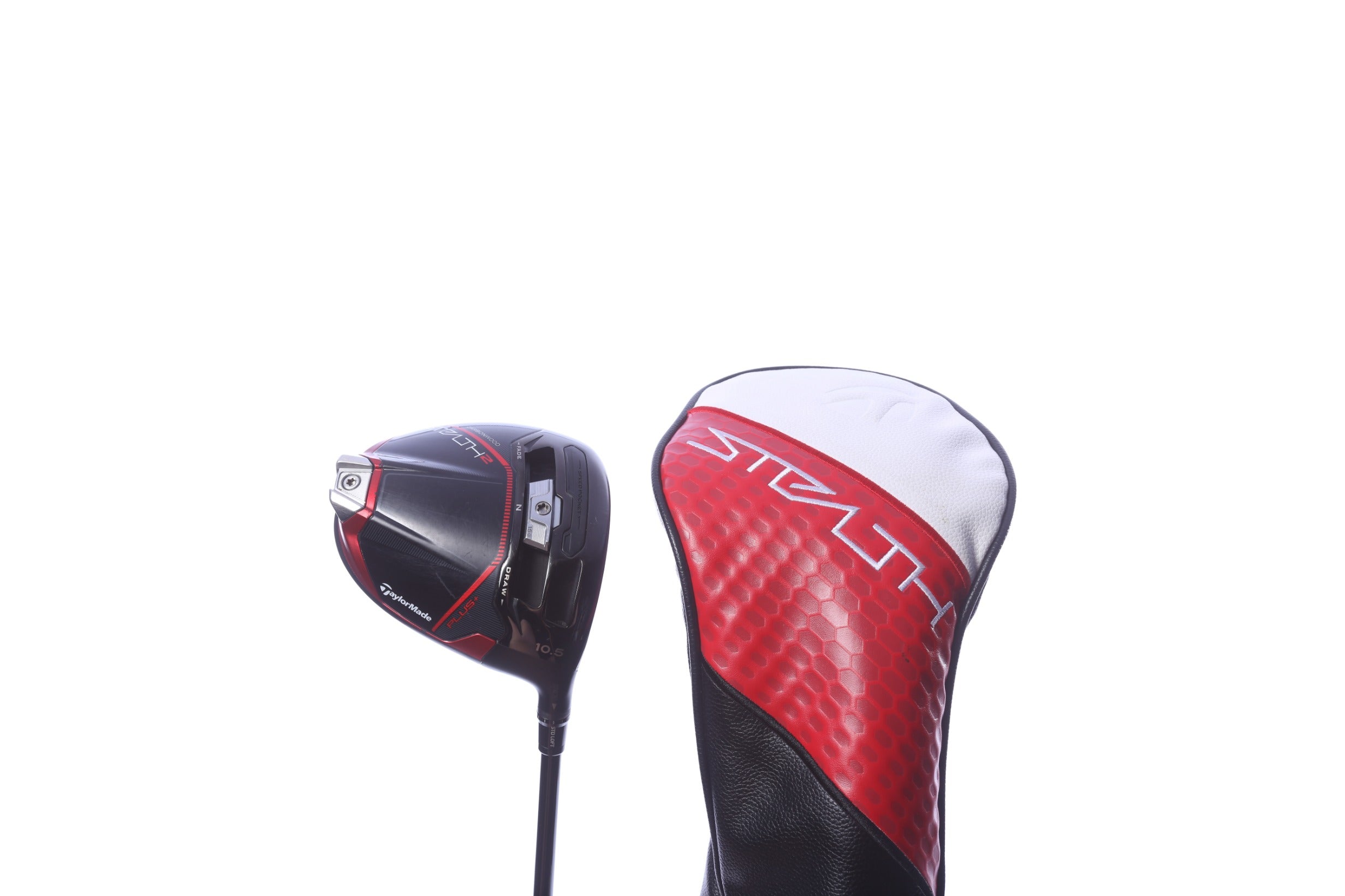 Used TaylorMade STEALTH 2 PLUS Driver - 10.5 Degrees - Stiff Flex Project X HZRDUS Smoke RDX - Right-Handed-Next Round