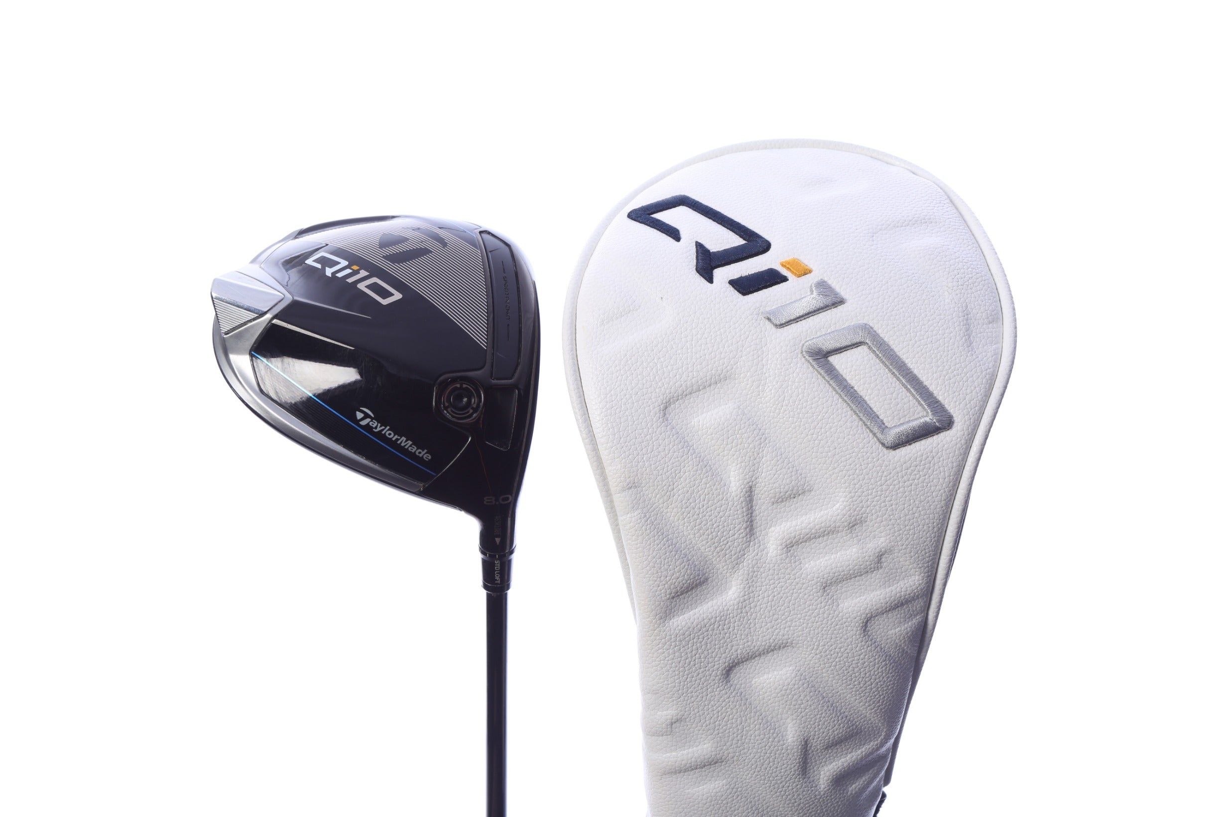 Used TaylorMade Qi10 Driver - 8 Degrees - Extra Stiff Flex Project X HZRDUS SMOKE Blue RDX - Right-Handed