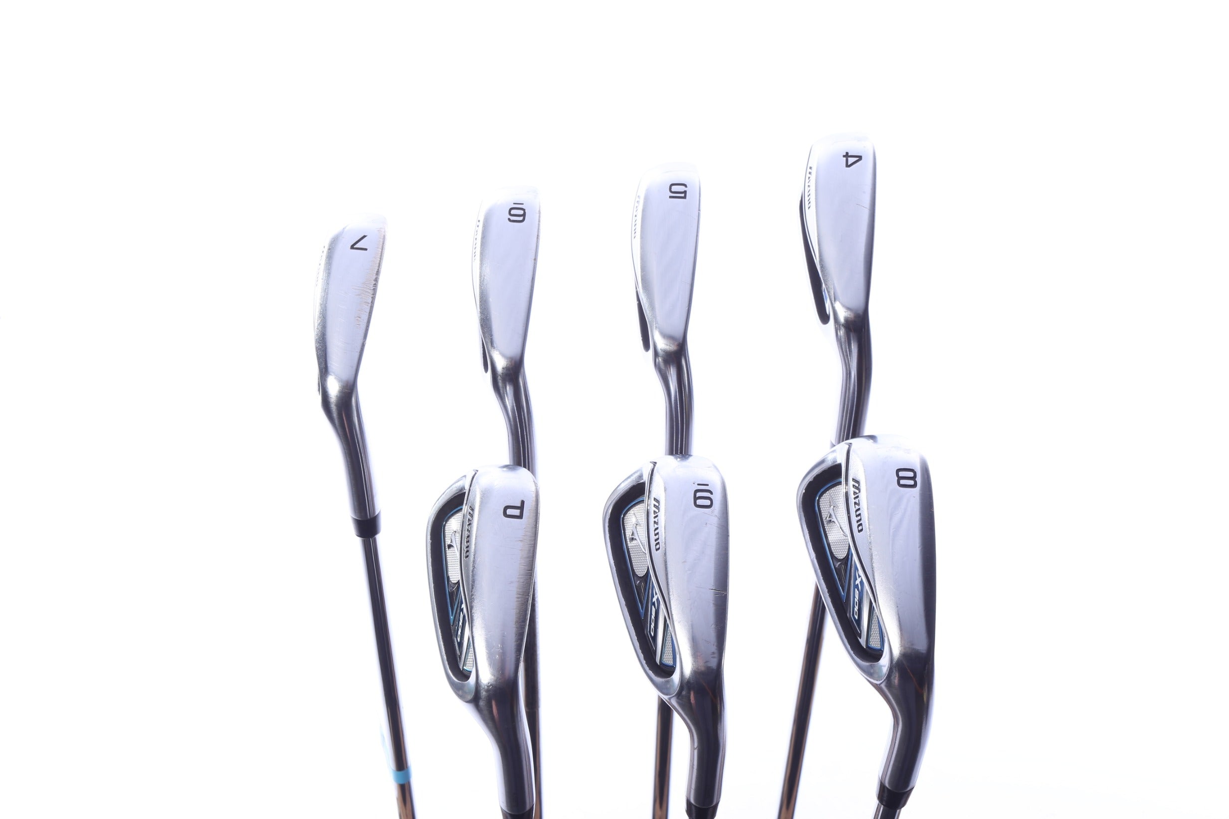 Used Mizuno JPX 800 Iron Set - Right-Handed - 4-PW - Stiff Flex