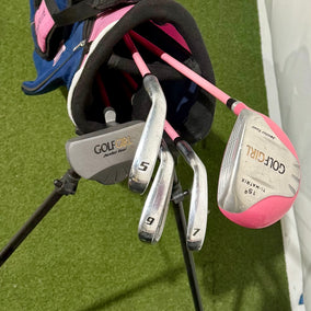 Wholesale Lot of Kids Sets - Right-Handed Golf Girl and Topflight Clubs-Next Round