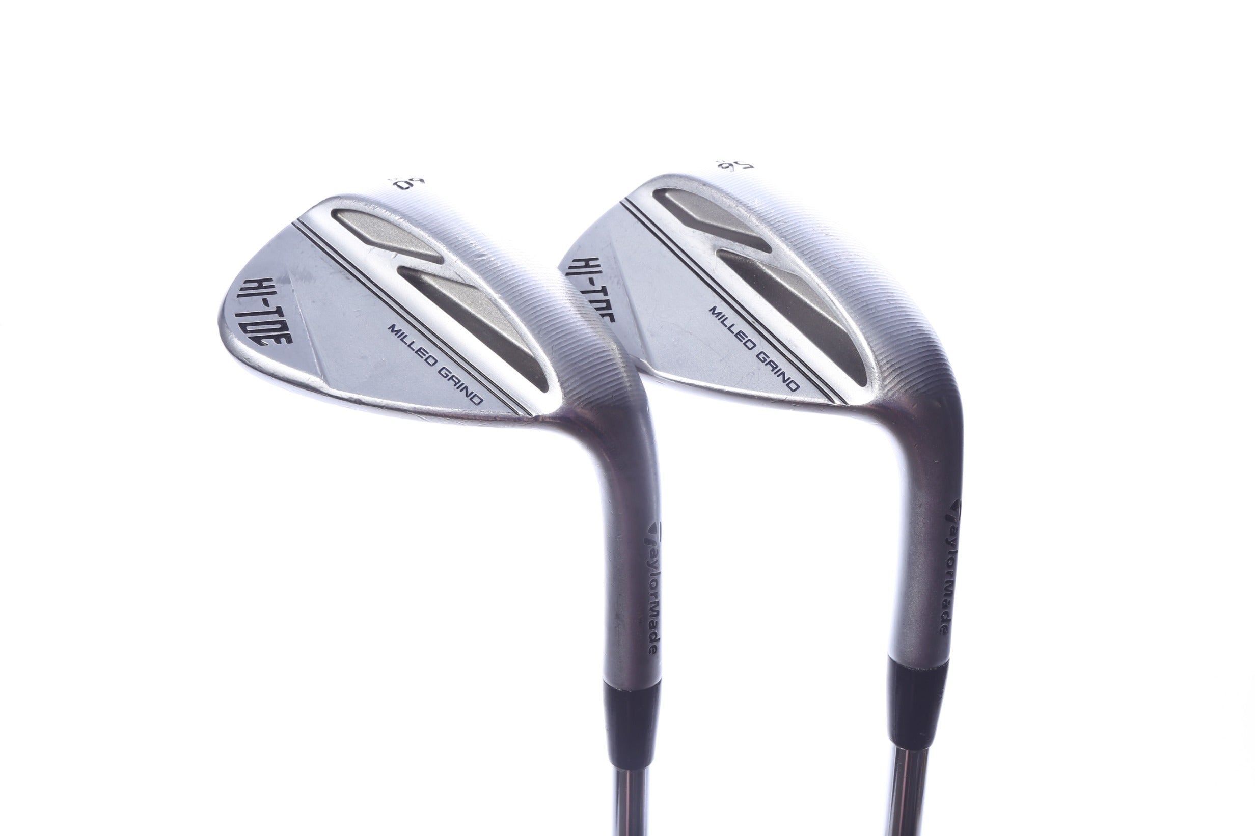 Used TaylorMade Milled Grind Hi-Toe 3 Wedge Set - Right-Handed - 56*, 60* - Wedge Flex-Next Round