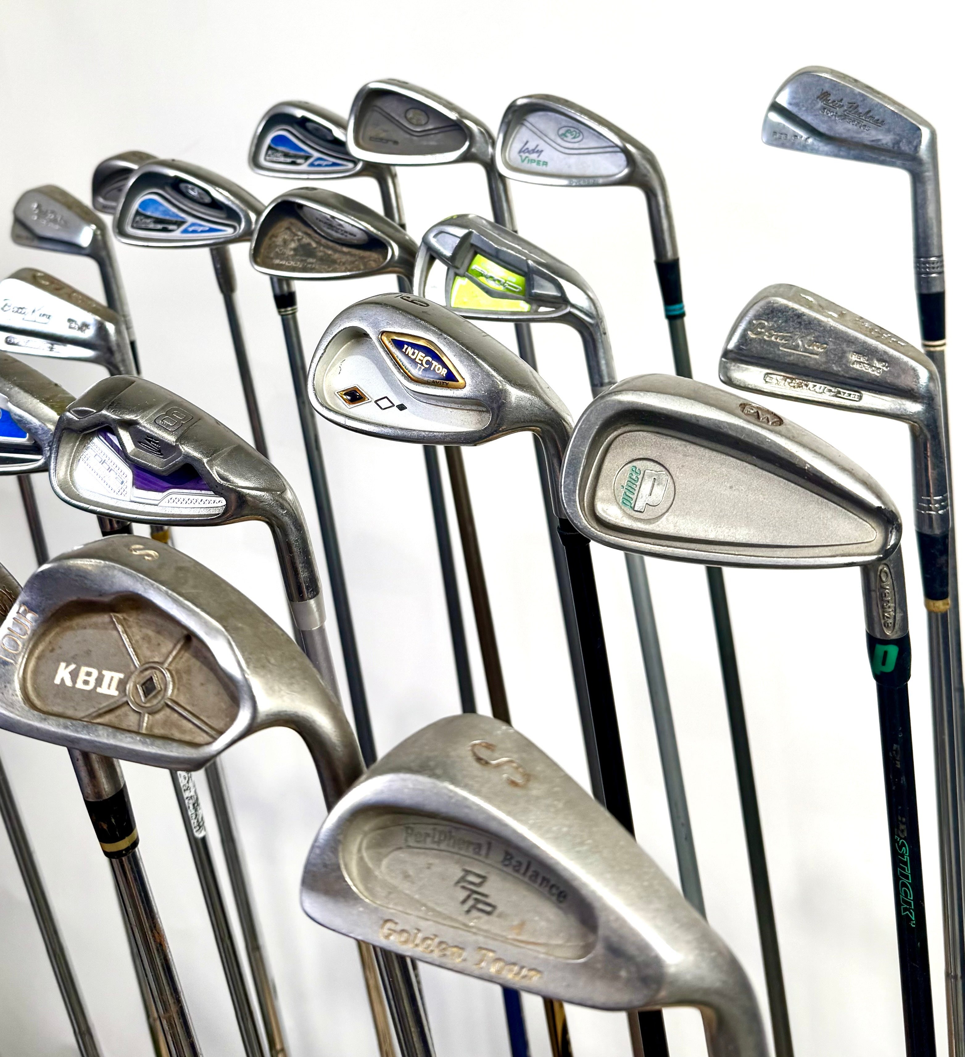Wholesale Lot of 48 Golf Clubs - Right-handed Single Irons - Assorted lofts-Next Round