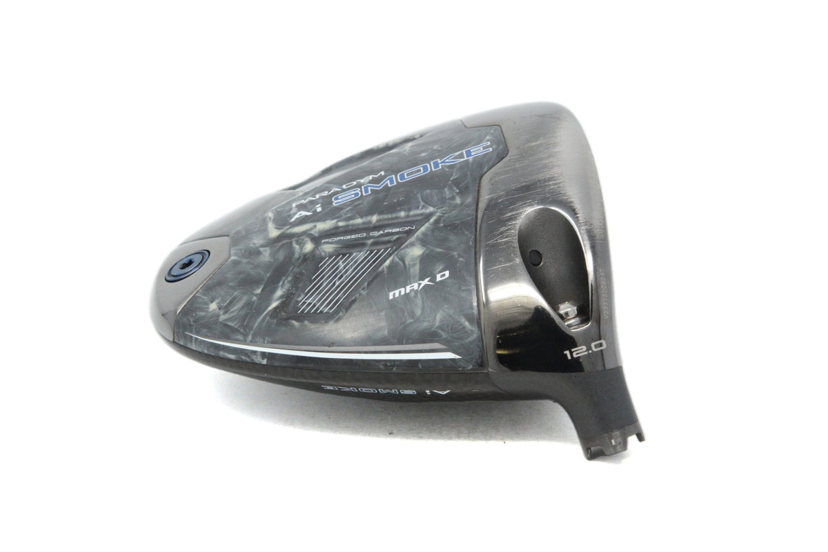 Used Callaway Paradym Ai Smoke MAX D Driver - HEAD ONLY - Right-Handed - 12 Degrees