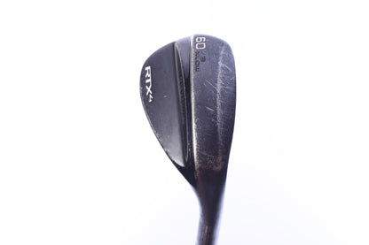 Used Cleveland RTX-4 Black Satin Lob Wedge - Right-Handed - 60 Degrees - Stiff Flex