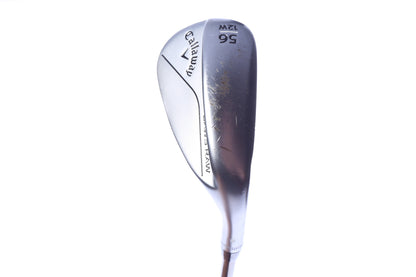 Used Callaway JAWS Raw Chrome Sand Wedge - Right-Handed - 56 Degrees - Ladies Flex