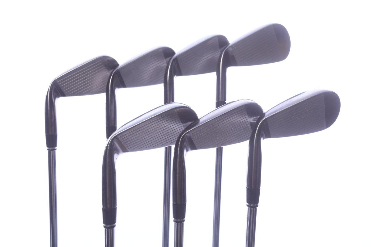 Used Adams Idea Black CB3 Iron Set - Right-Handed - 4-PW - Stiff Flex