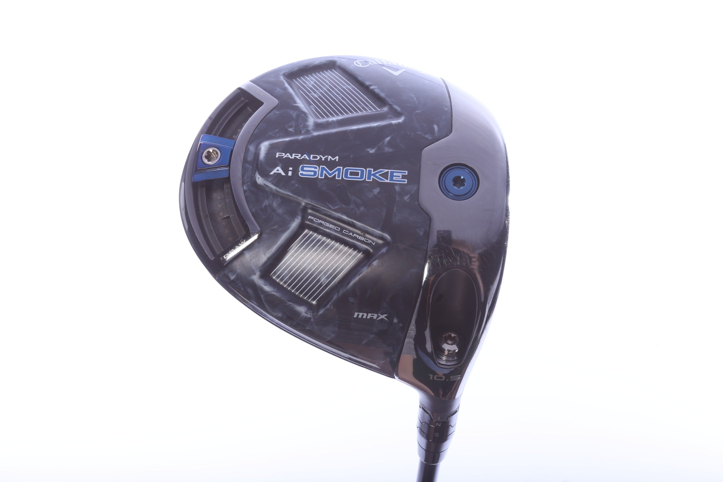 Used Callaway Paradym Ai Smoke MAX Driver - 10.5 Degrees - Regular Flex Mitsubishi Tensei AV Blue - Right-Handed
