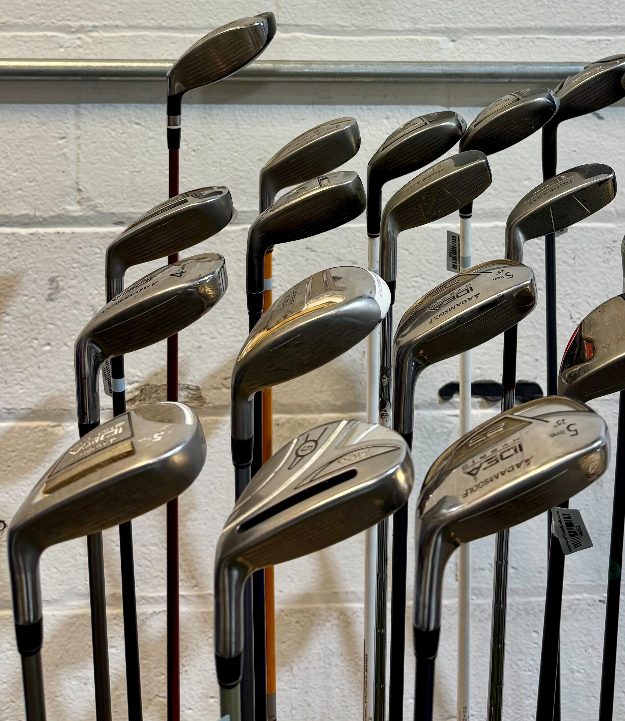 Wholesale Lot of 45 Golf Clubs - Adams Hybrids-Next Round