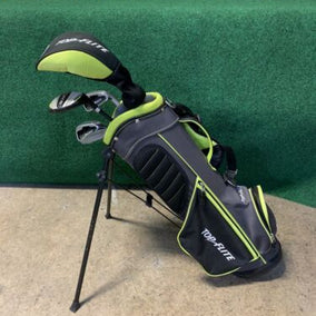 Top Flite 1W, Hybrid, 7i, SW and Putter Green Kid’s Club Set 48”-51” Height RH-Next Round