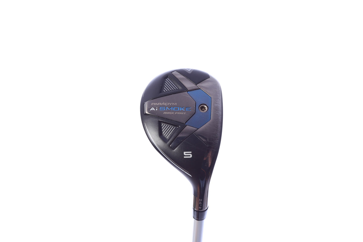 Used Callaway Paradym Ai Smoke MAX Fast 5H Hybrid - Right-Handed - 24 Degrees - Ladies Flex