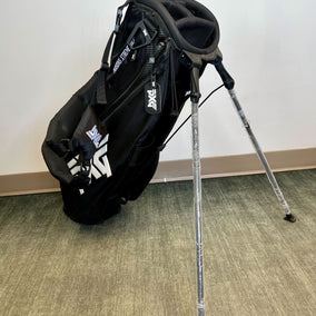 NEW PXG Carry/Stand Bag Black 4 Dividers/5 pockets with Strap and Rain Cover-Next Round
