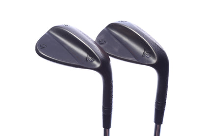 Used TaylorMade Milled Grind 3 Black Wedge Set - Right-Handed - 56*, 60* - Stiff Flex