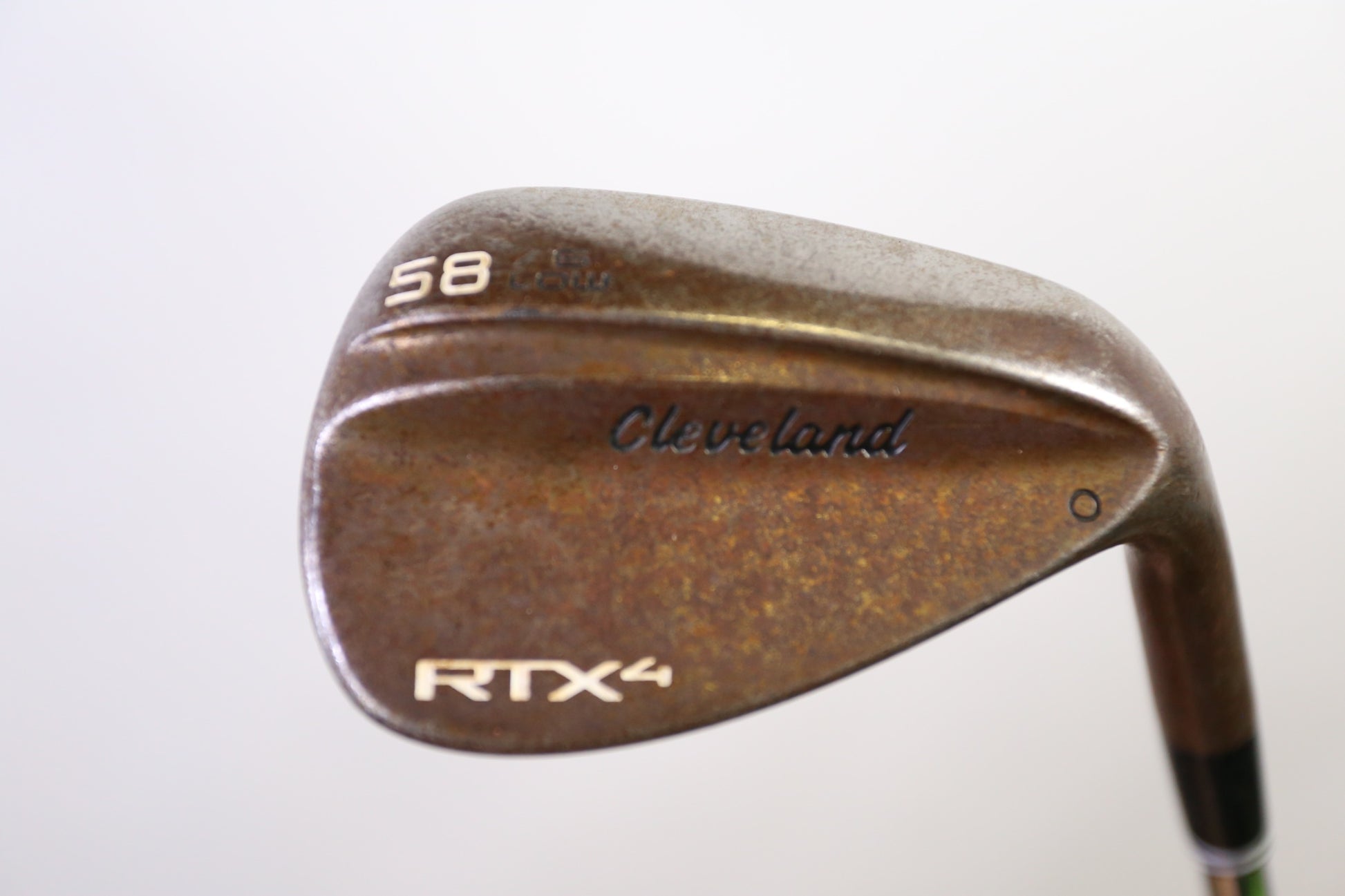 Used Cleveland RTX-4 Low Grind Tour Raw Lob Wedge - Right-Handed - 58 Degrees - Stiff Flex-Next Round