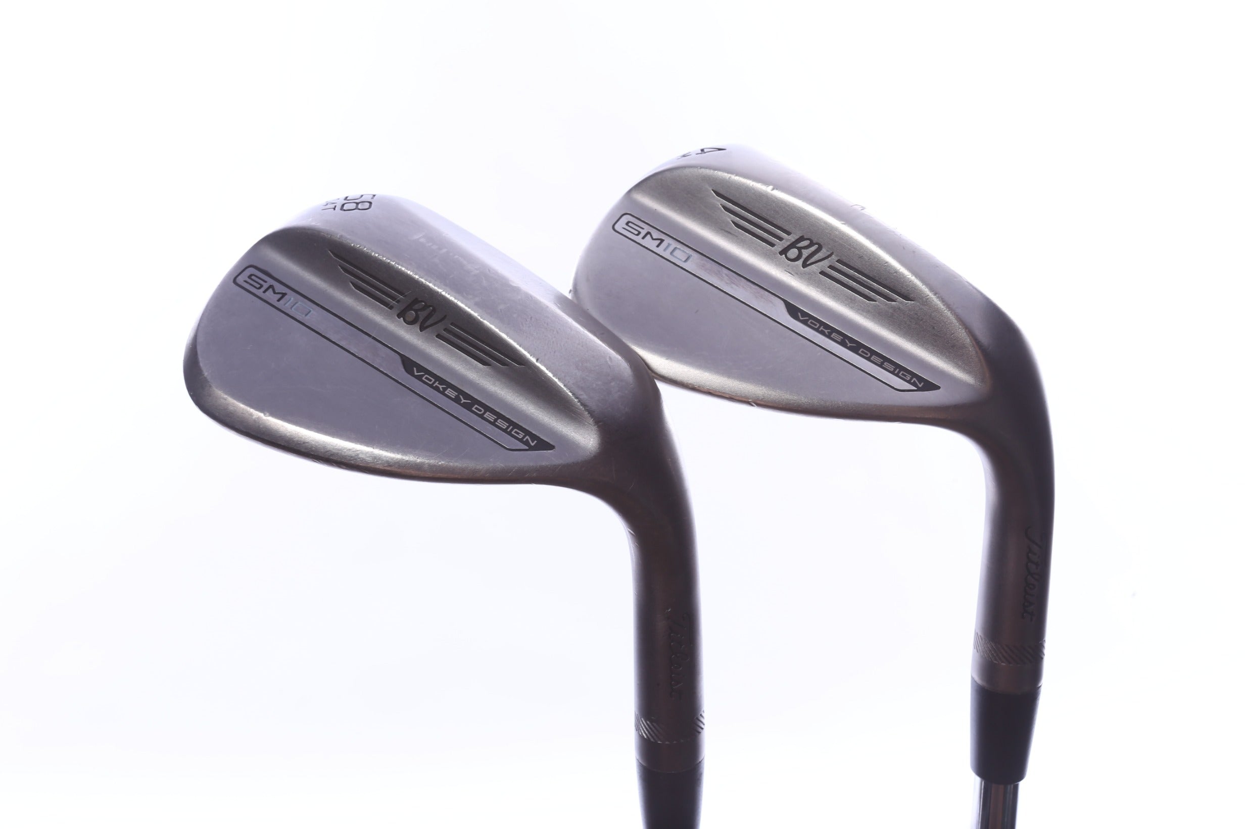Used Titleist Vokey SM10 Nickel Wedge Set - Right-Handed - 54*, 58* - Wedge Flex-Next Round