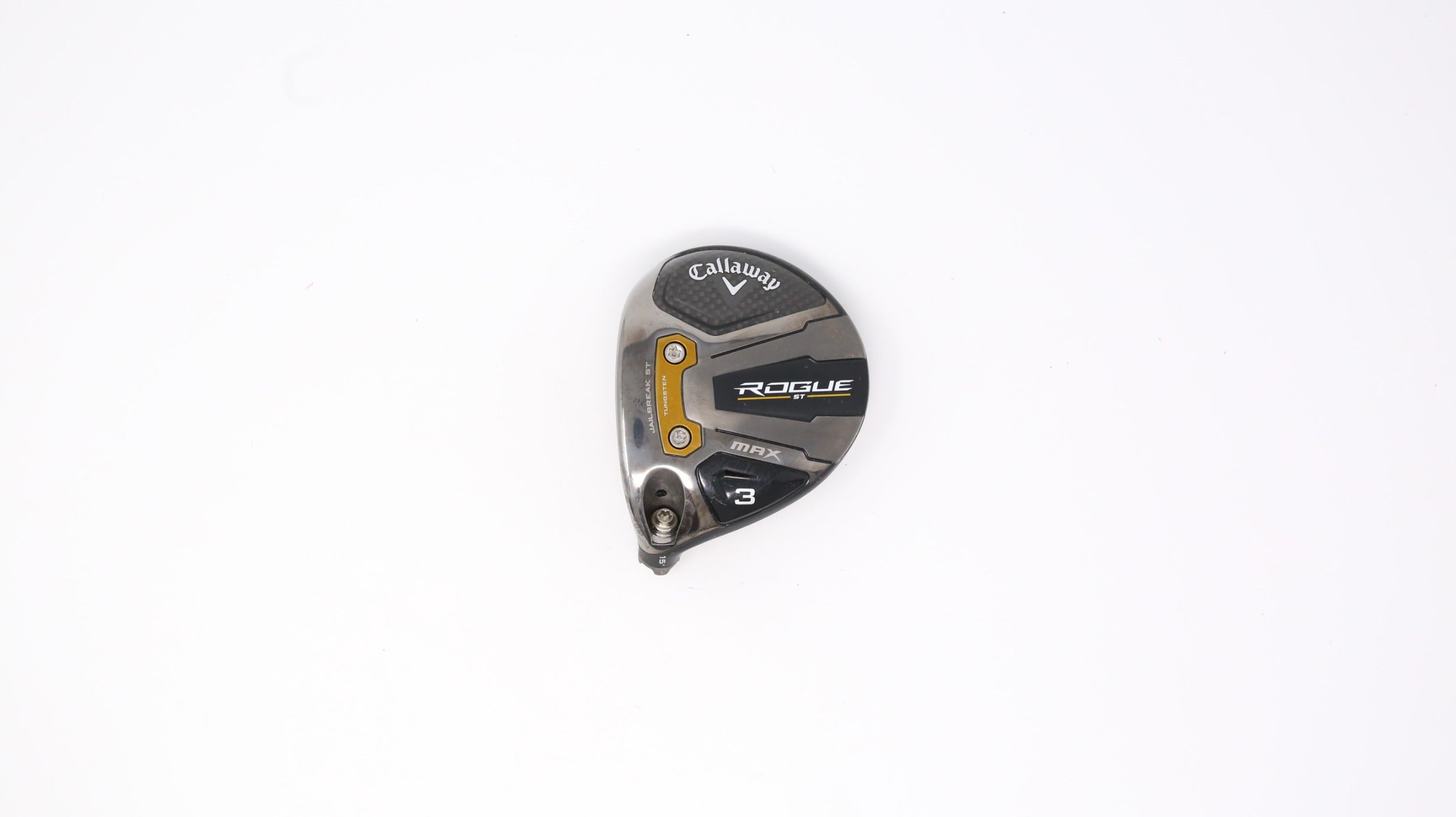 Used Callaway Rogue ST MAX 3-Wood - HEAD ONLY - Left-Handed - 15 Degrees