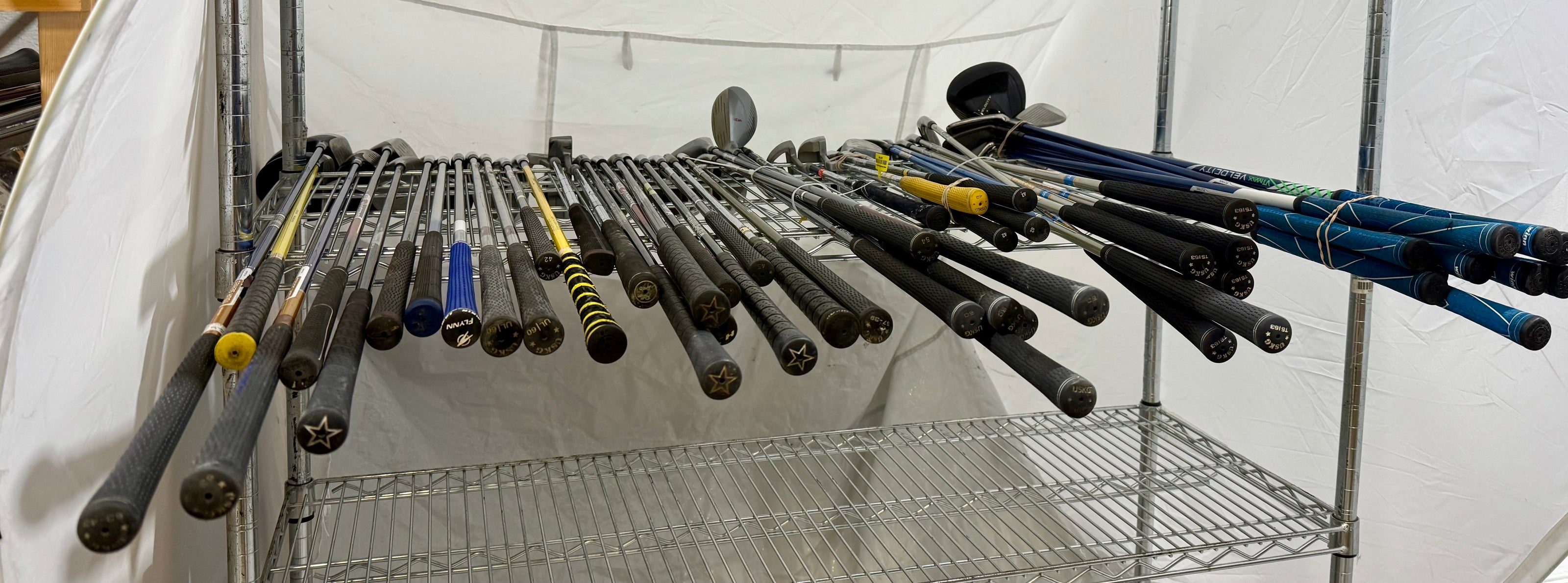 Wholesale Lot of 50 Golf Clubs - Kids Clubs-Next Round