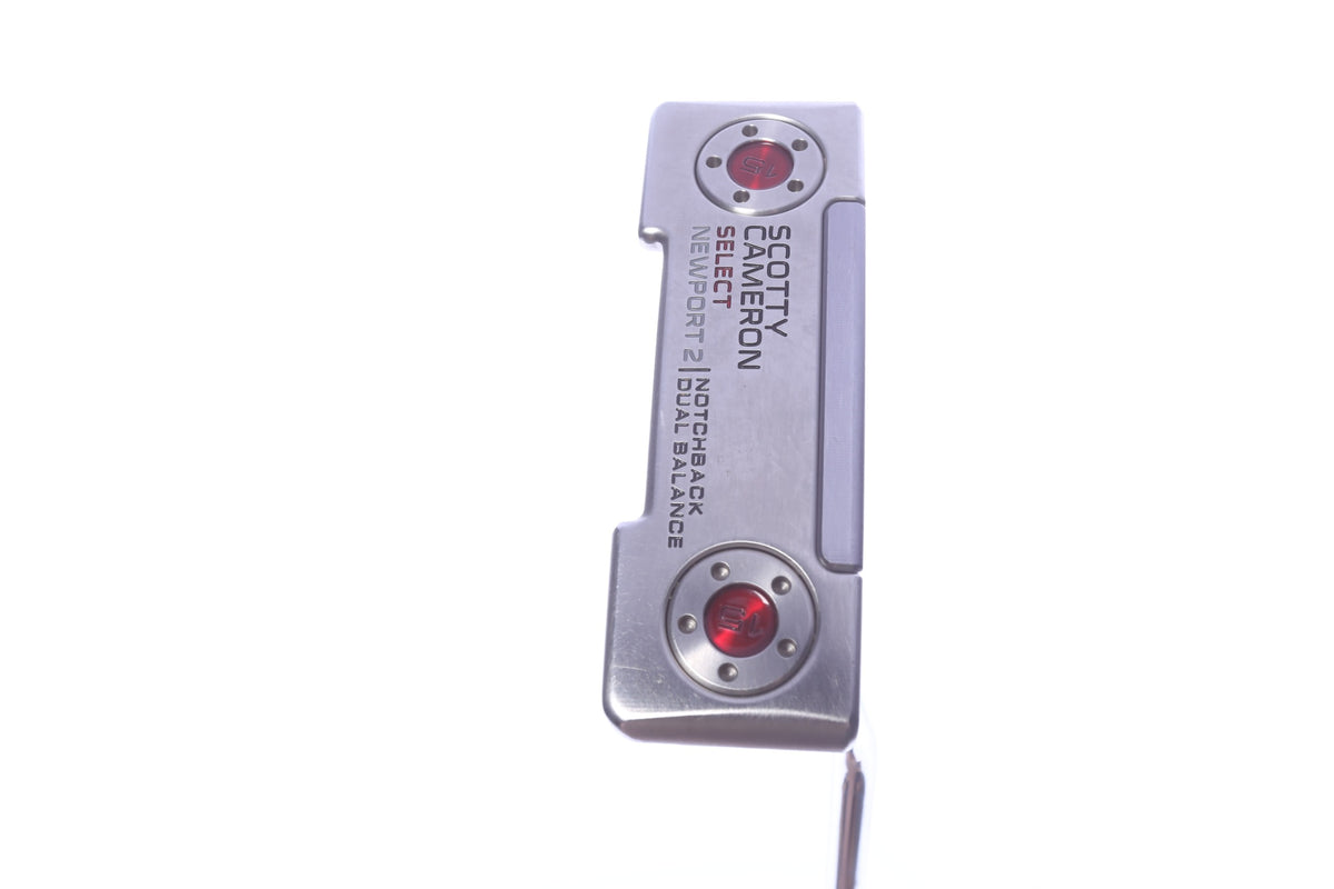 Used Titleist Scotty Cameron 2016 Select Newport 2 Notchback DB Putter - Right-Handed - 38 in - Blade-Next Round