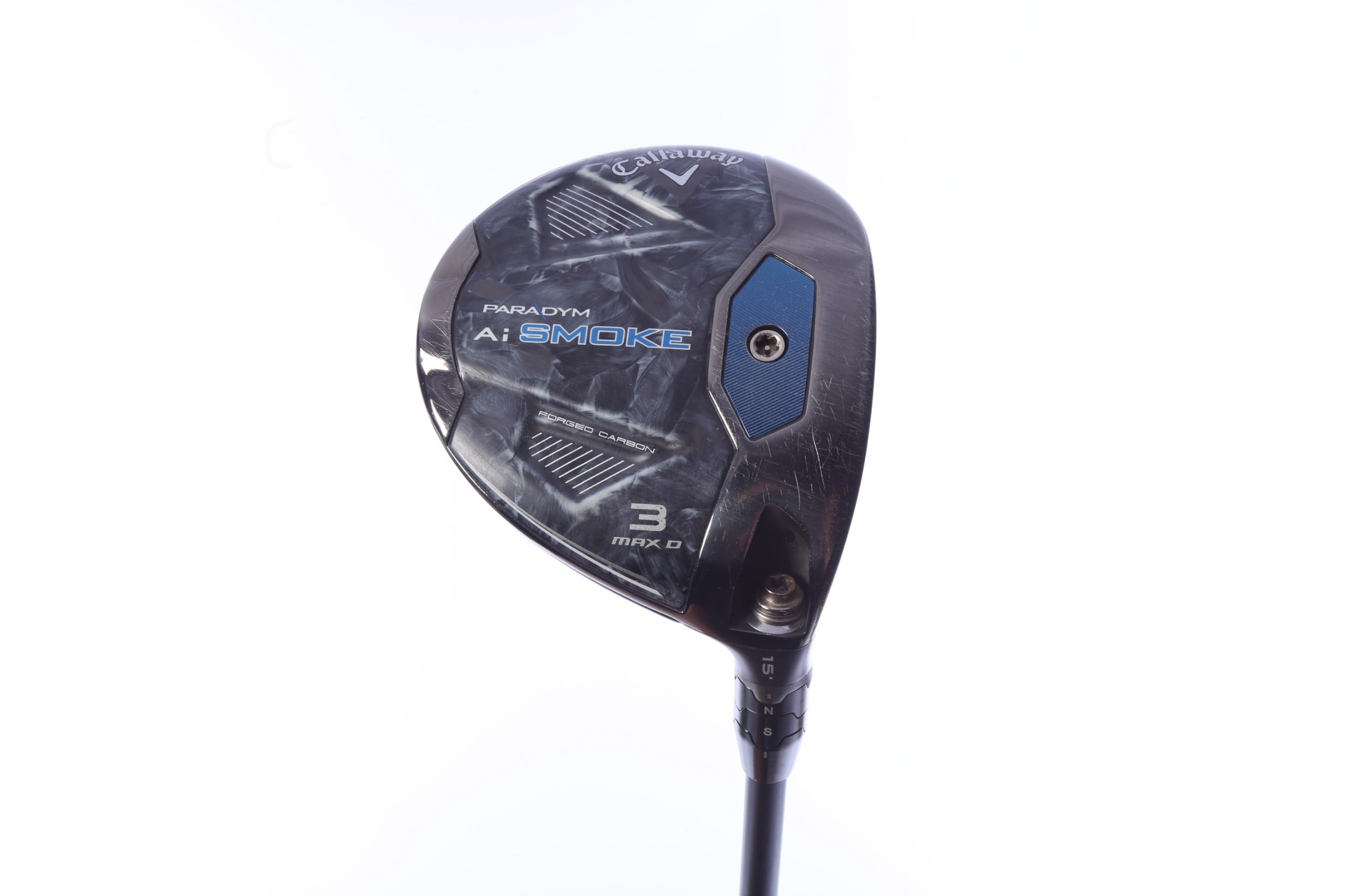 Used Callaway Paradym Ai Smoke MAX D 3-Wood - Right-Handed - 15 Degrees - Seniors Flex