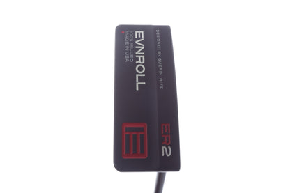 Used Evnroll ER2 Black MidBlade Putter - Right-Handed - 35 in - Blade-Next Round