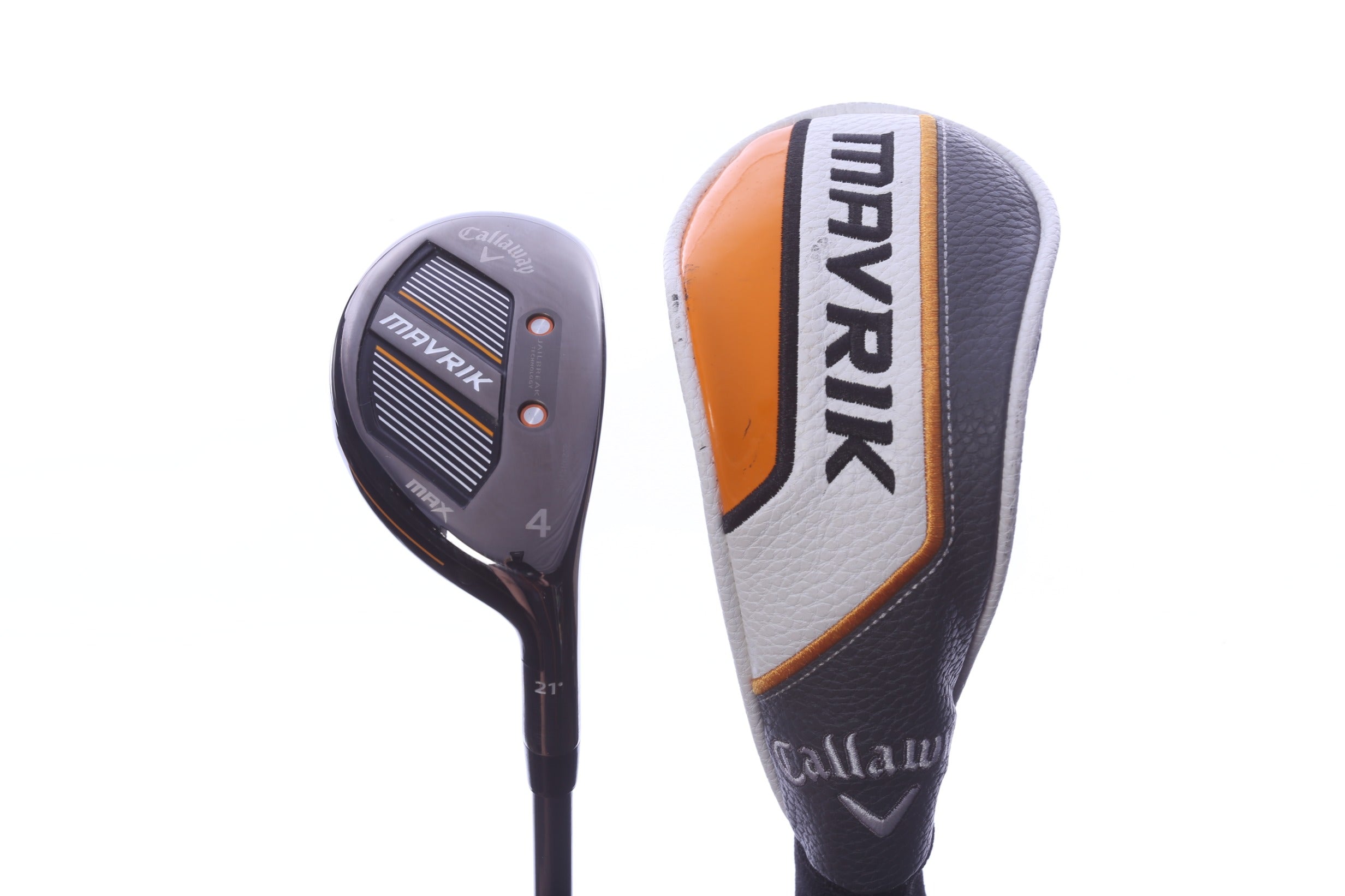 Used Callaway Mavrik Max 4H Hybrid - Right-Handed - 21 Degrees - Regular Flex