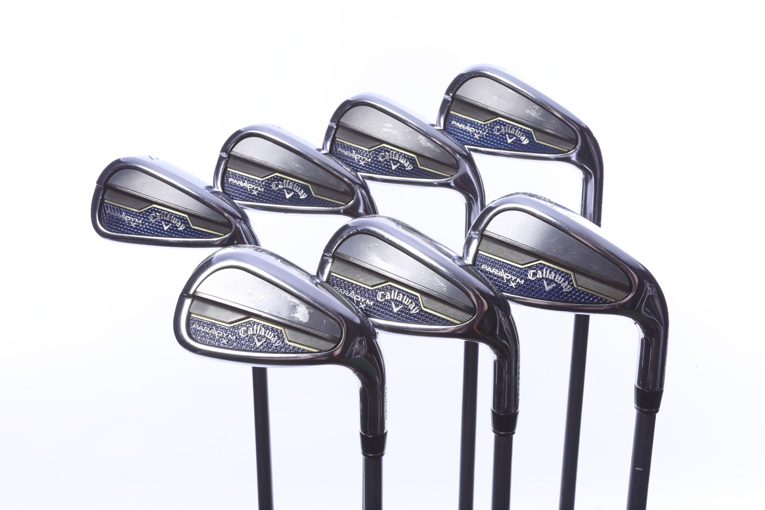 Used Callaway Paradym X Iron Set - Right-Handed - 4-PW - Stiff Flex-Next Round