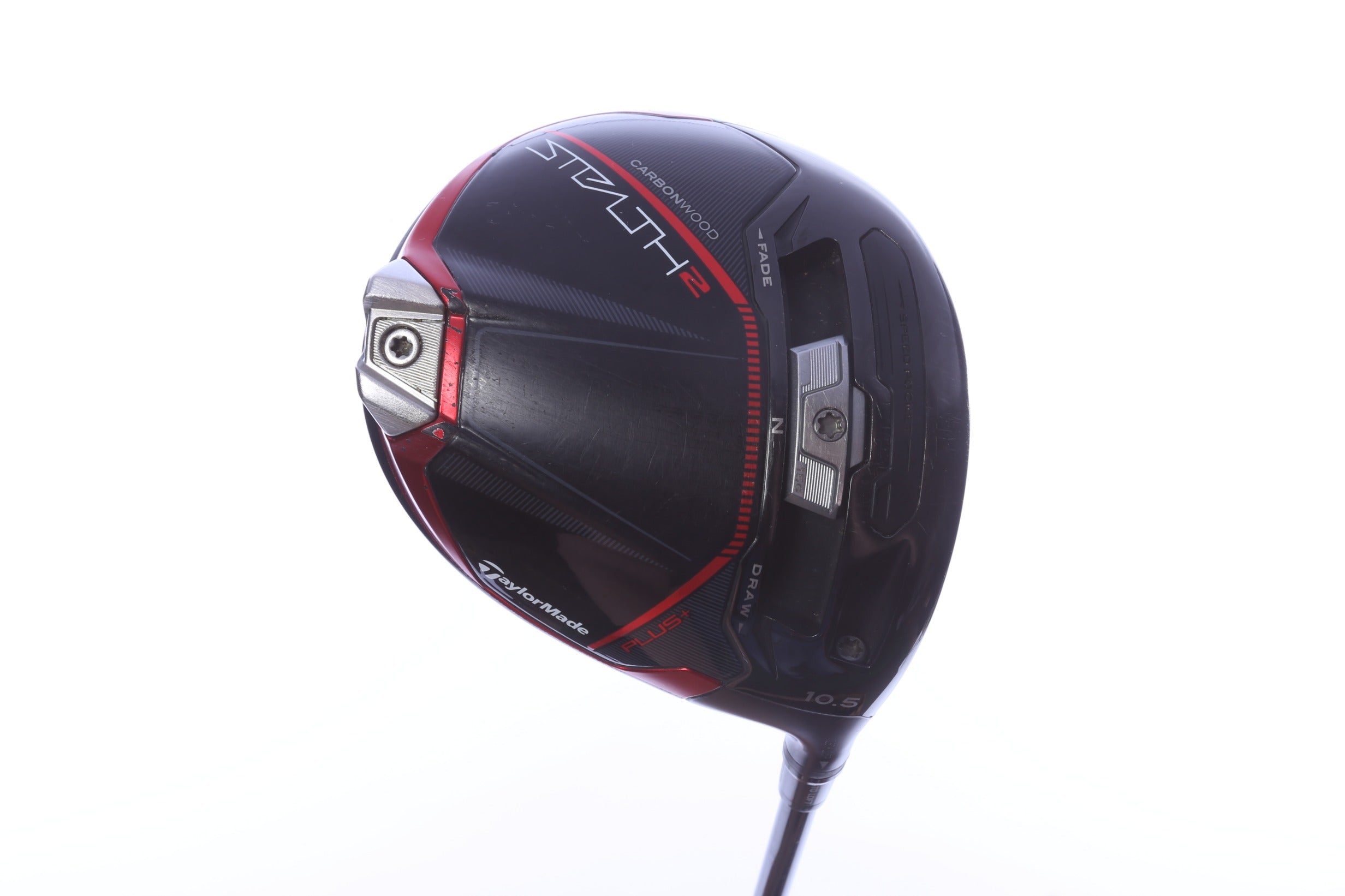 Used TaylorMade STEALTH 2 PLUS Driver - 10.5 Degrees - Regular Flex Mitsubishi Kai'li Red - Right-Handed-Next Round