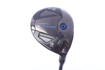 Used Callaway Paradym Ai Smoke Triple Diamond  3-Wood - Right-Handed - 15 Degrees - Stiff Flex
