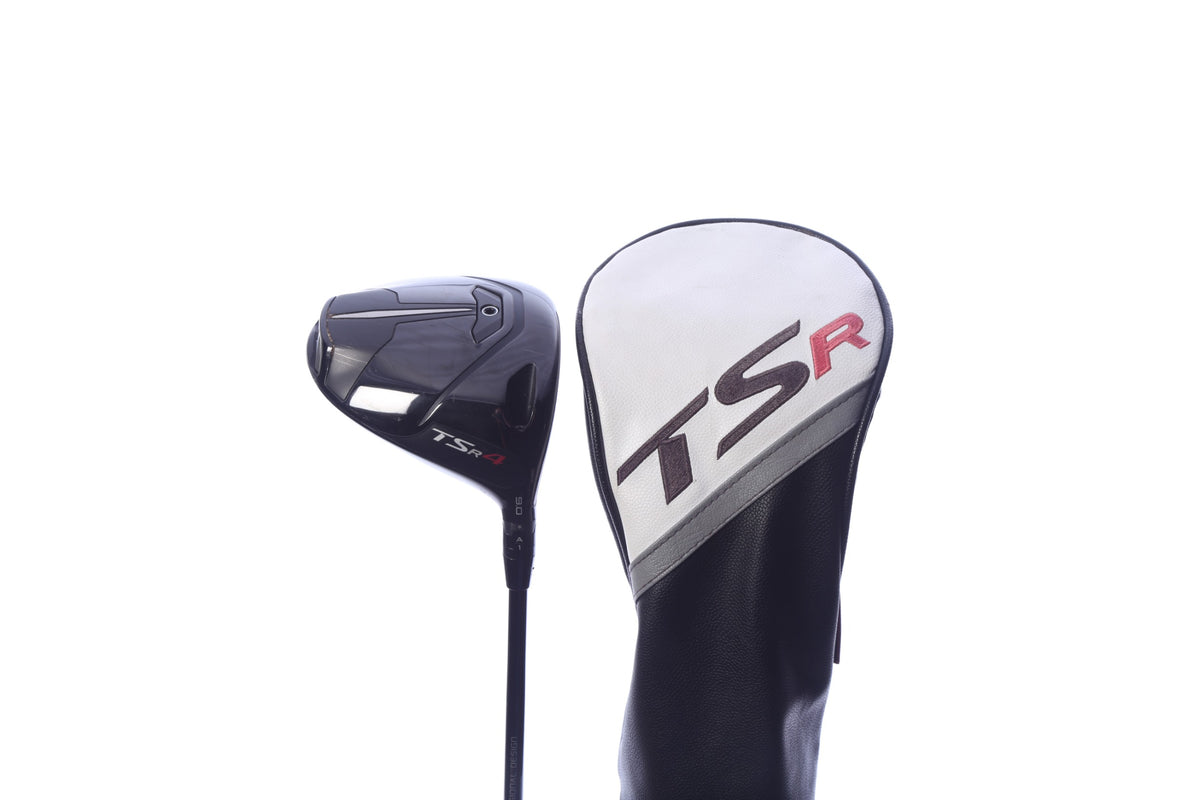 Used Titleist TSR4 Driver - 9 Degrees - Stiff Flex Project X Hzrdus Silver - Right-Handed