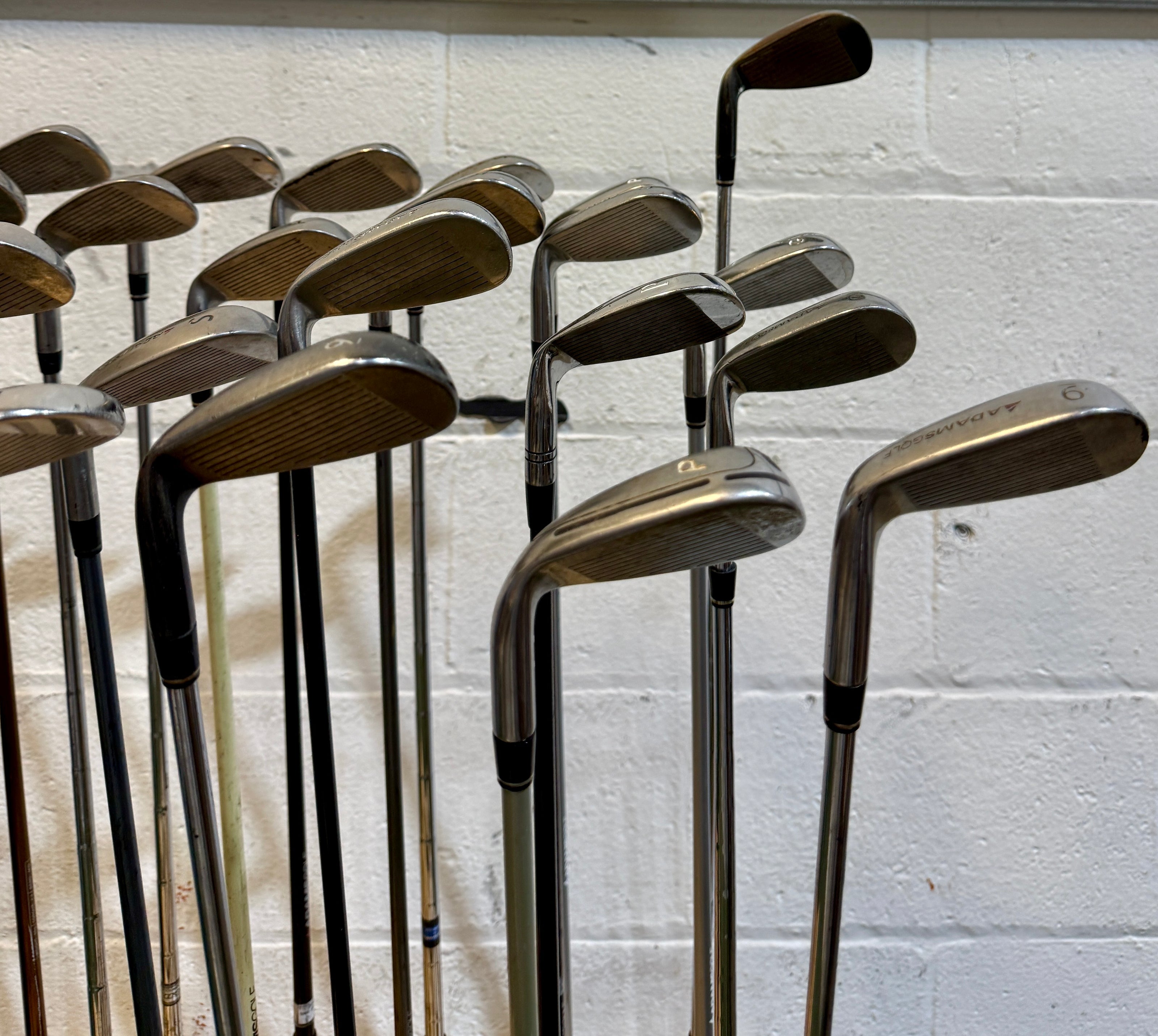 Wholesale Lot of 45 Golf Clubs - Adams Single Irons-Next Round