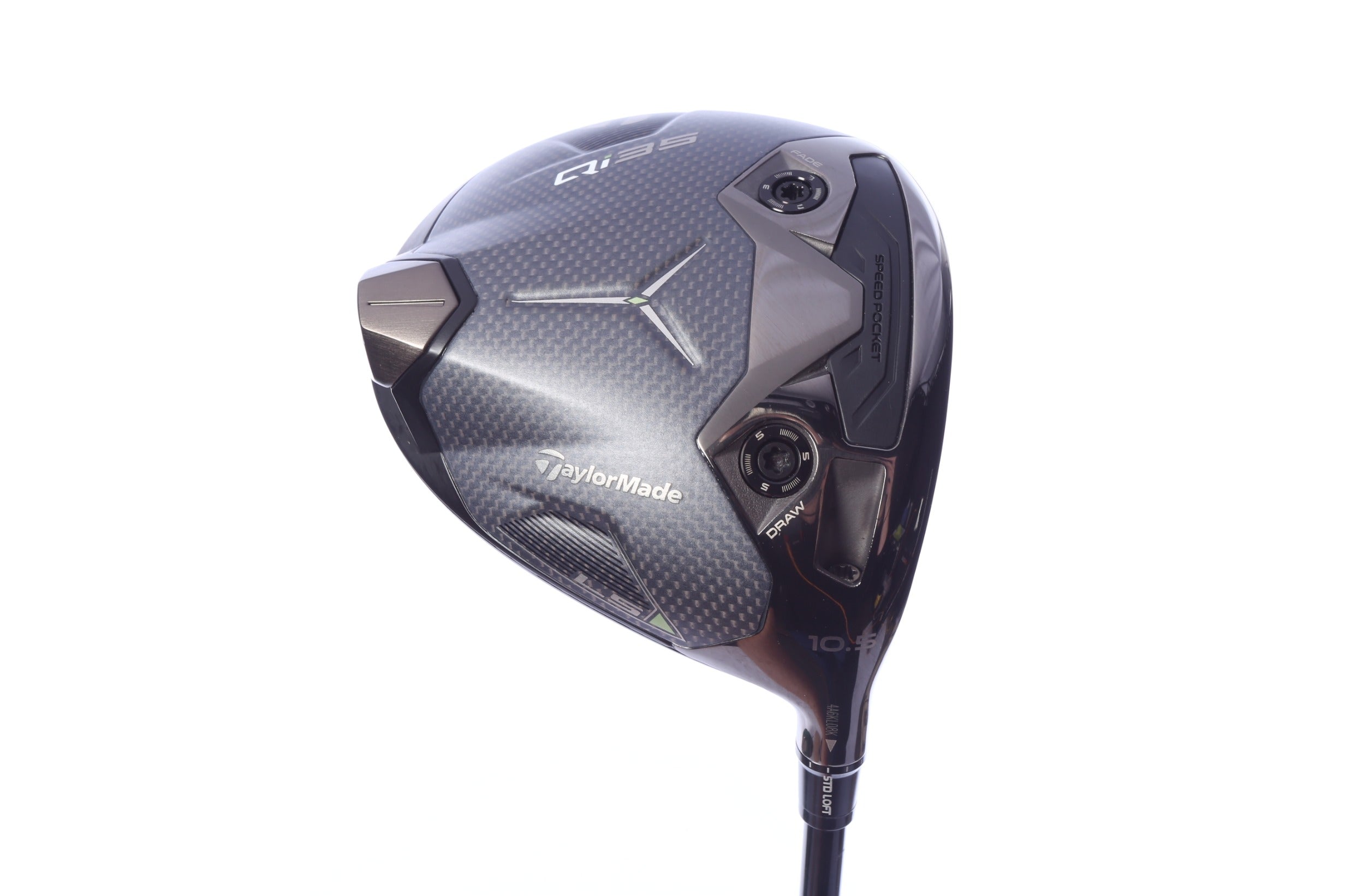 Used TaylorMade Qi35 LS Driver - 10.5 Degrees - Regular Flex Project X HZRDUS Smoke RDX - Right-Handed